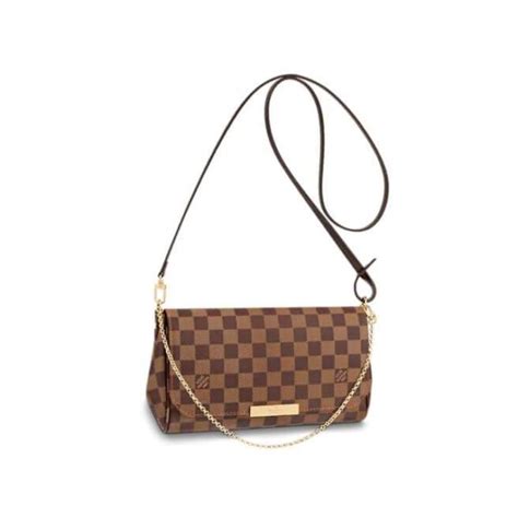 n41129 louis vuitton|LOUIS VUITTON Favolite MM Damier Ebene chain handbag .